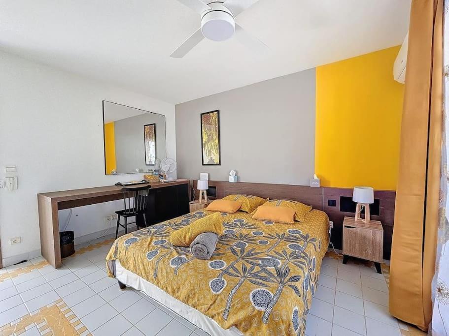 Studio Dans Village Vacances Manganao Сен-Франсуа Экстерьер фото