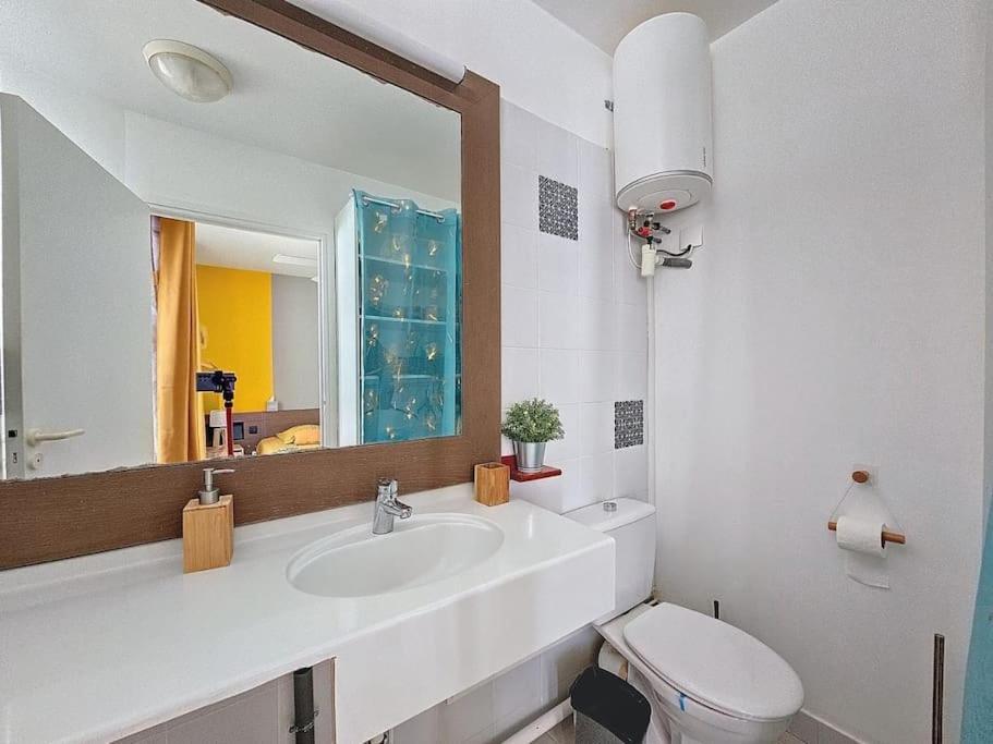 Studio Dans Village Vacances Manganao Сен-Франсуа Экстерьер фото